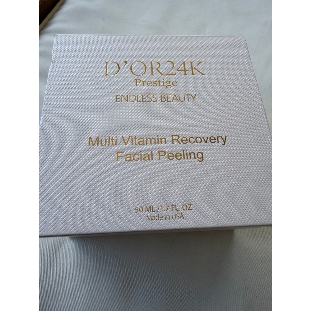 D'OR24K Prestige Multi Vitamin Recovery Facial Peeling 50ml 1.7oz 24k Gold New